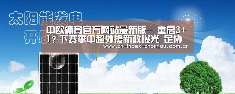 中欧体育官方网站最新版